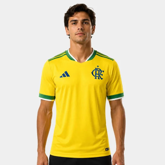 Camisa Flamengo 2026/27 Torcedor Masculina - Amarela