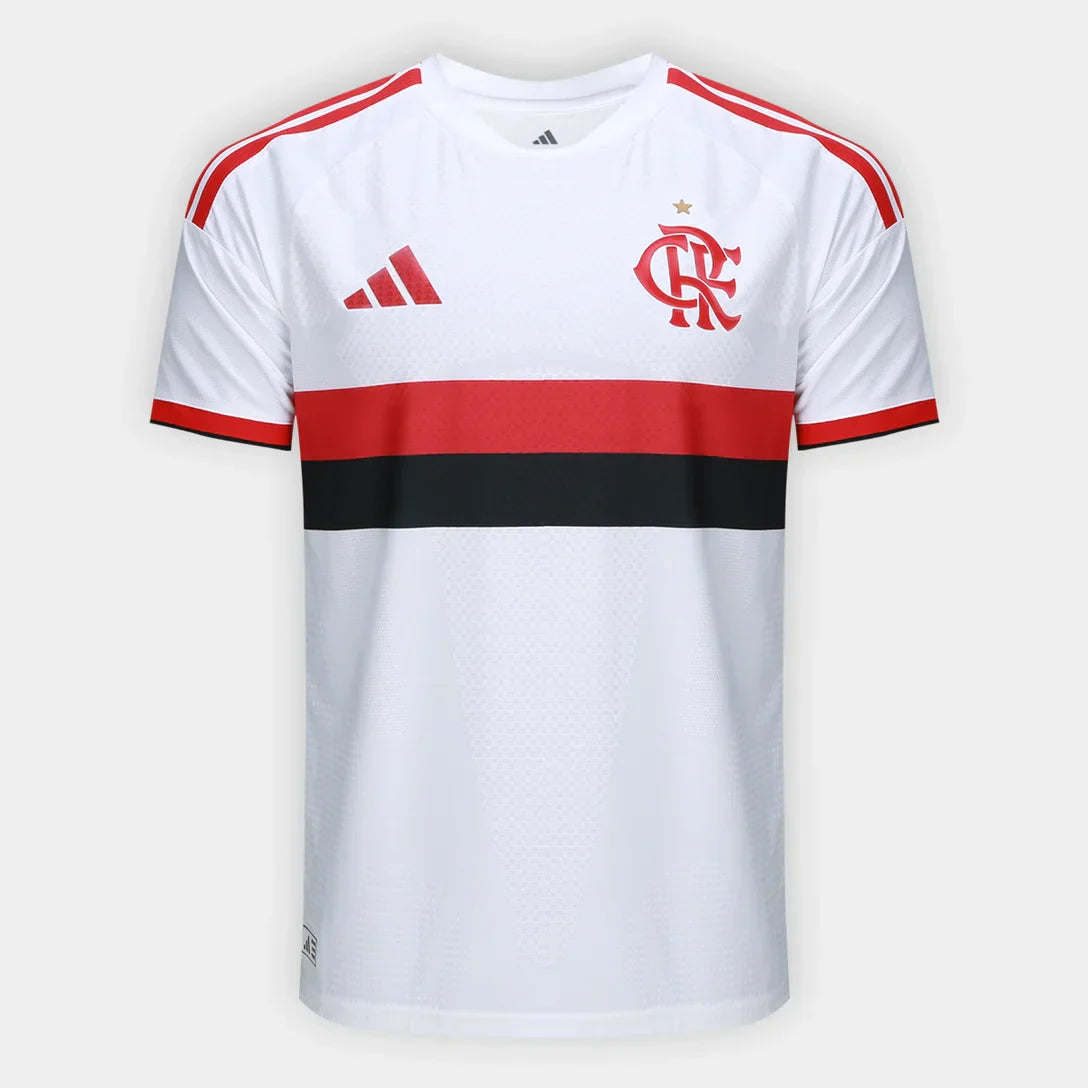 Camisa Adidas Flamengo II 2026/27 Torcedor Feminina - Branco