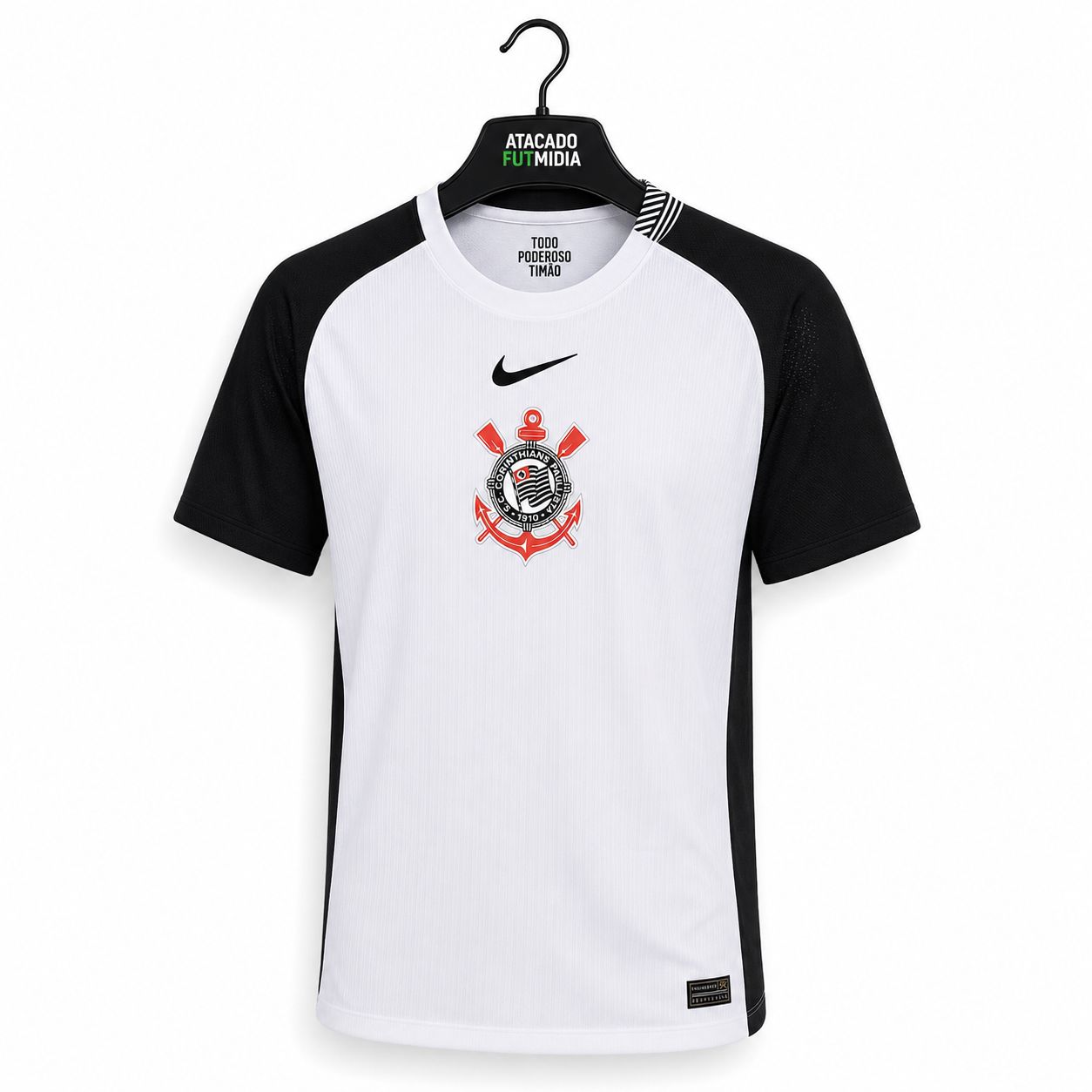 Camisa Corinthians I 2025/26 Torcedor Feminina - Branco
