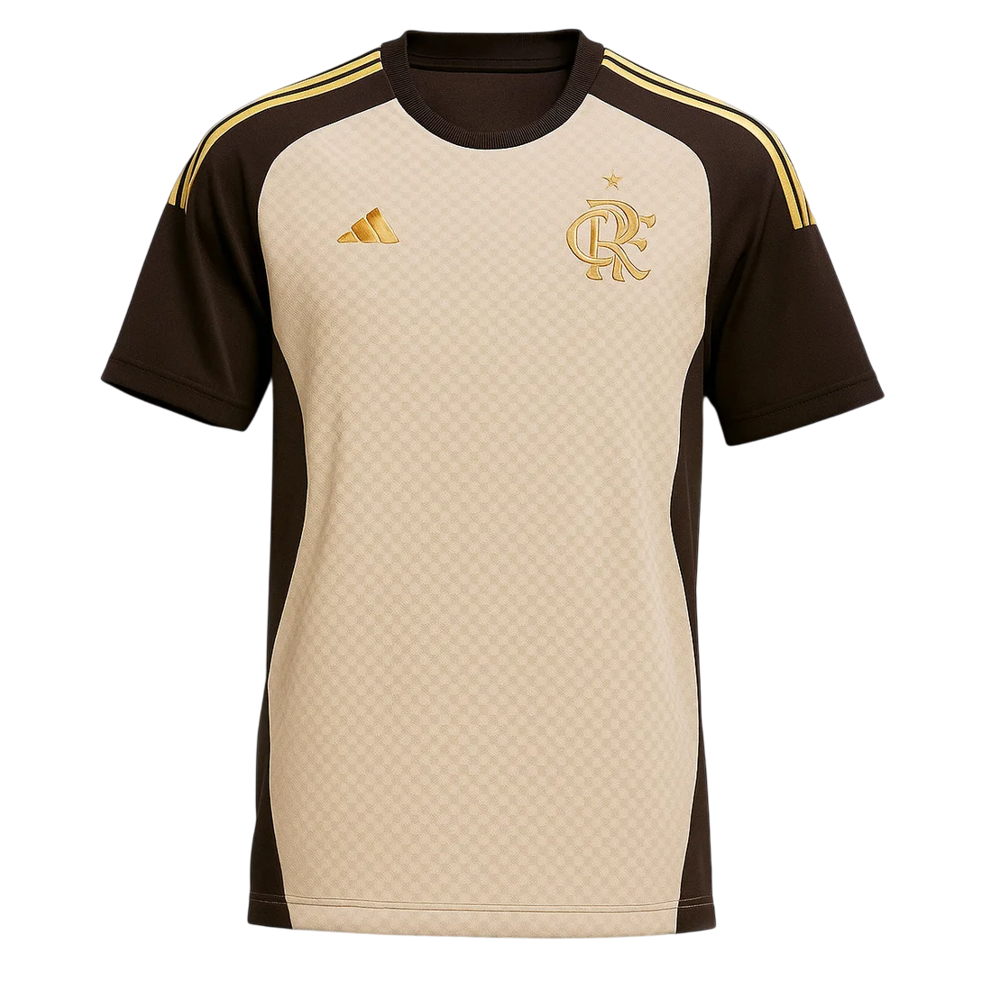 Camisa Flamengo 26/27 Treino Masculina - Bege