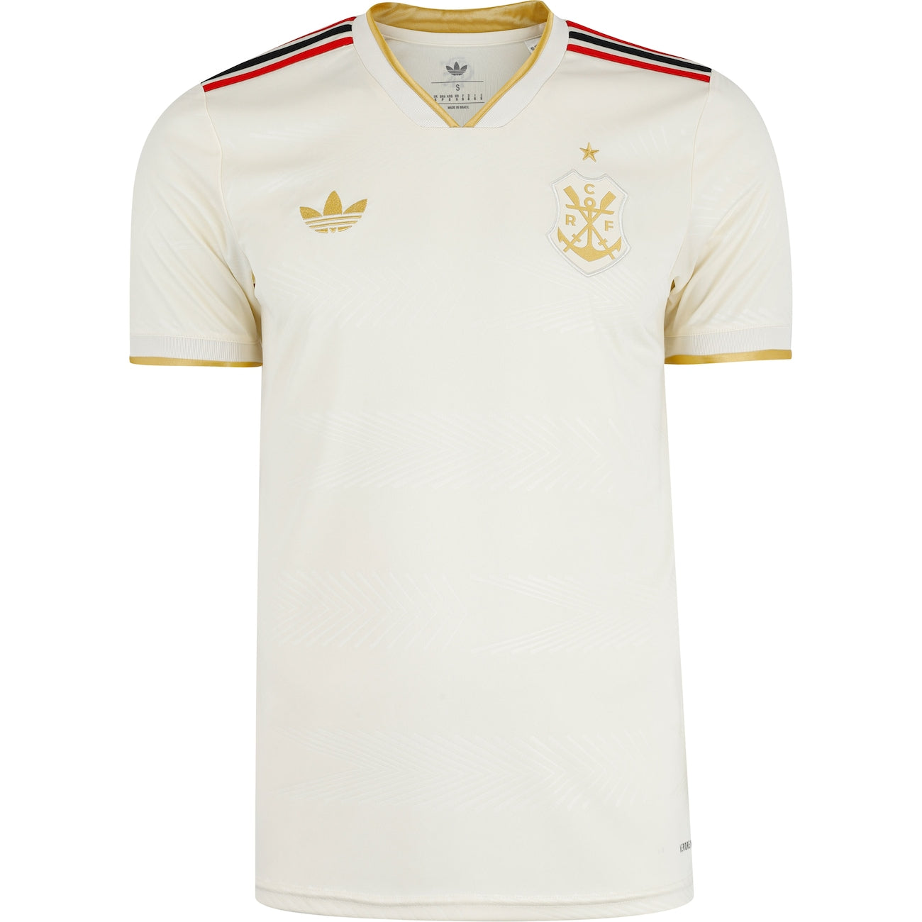 Camisa Adidas Flamengo III 25/26 Torcedor - Bege