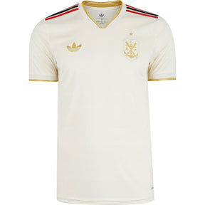 Camisa Adidas Flamengo III 25/26 Torcedor - Bege