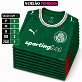 Grade Fechada Palmeiras Home Torcedor Feminina - 10 Peças