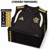 Grade Fechada Flamengo Treino 1 Torcedor Masculino - 10 Peças