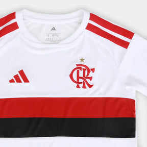 Camisa Adidas Flamengo II 2026/27 Torcedor Feminina - Branco