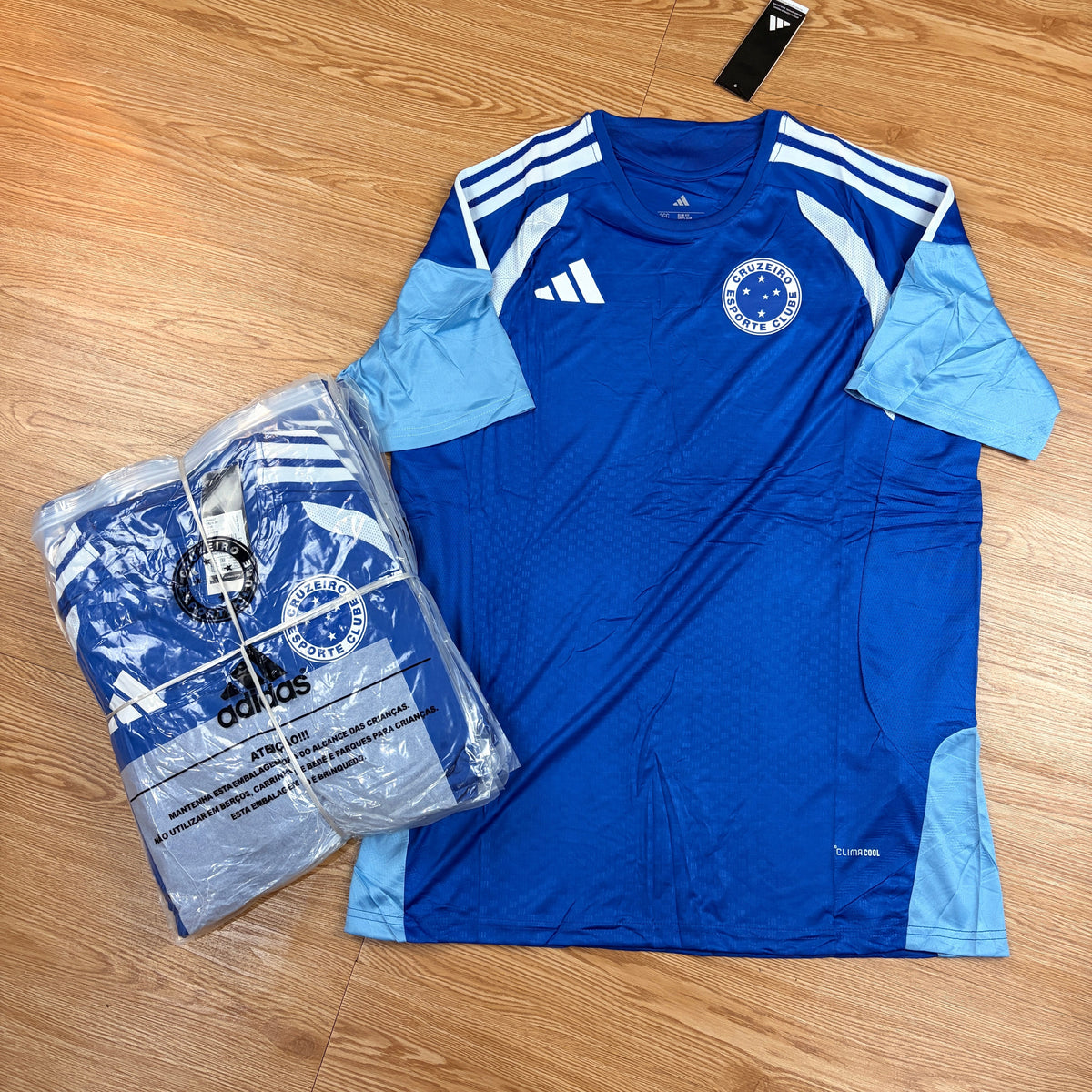 Grade Fechada Cruzeiro Treino 1 Torcedor Masculino - 10 Peças