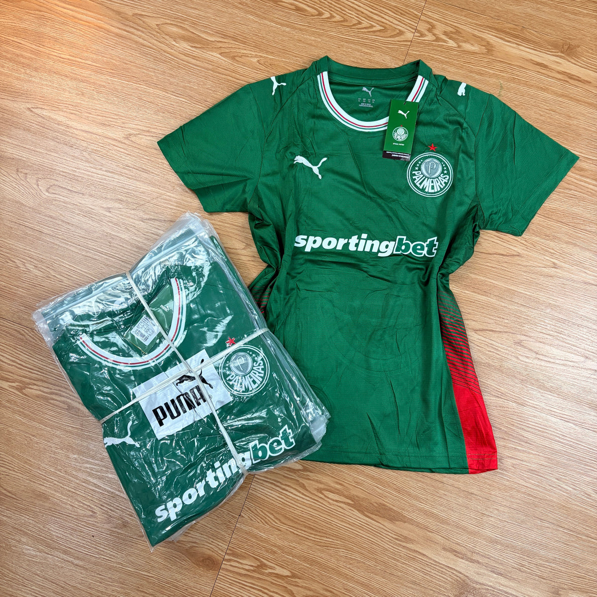 Grade Fechada Palmeiras Home Torcedor Feminina - 10 Peças