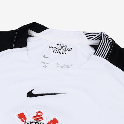 Camisa Corinthians I 2025/26 Torcedor Feminina - Branco