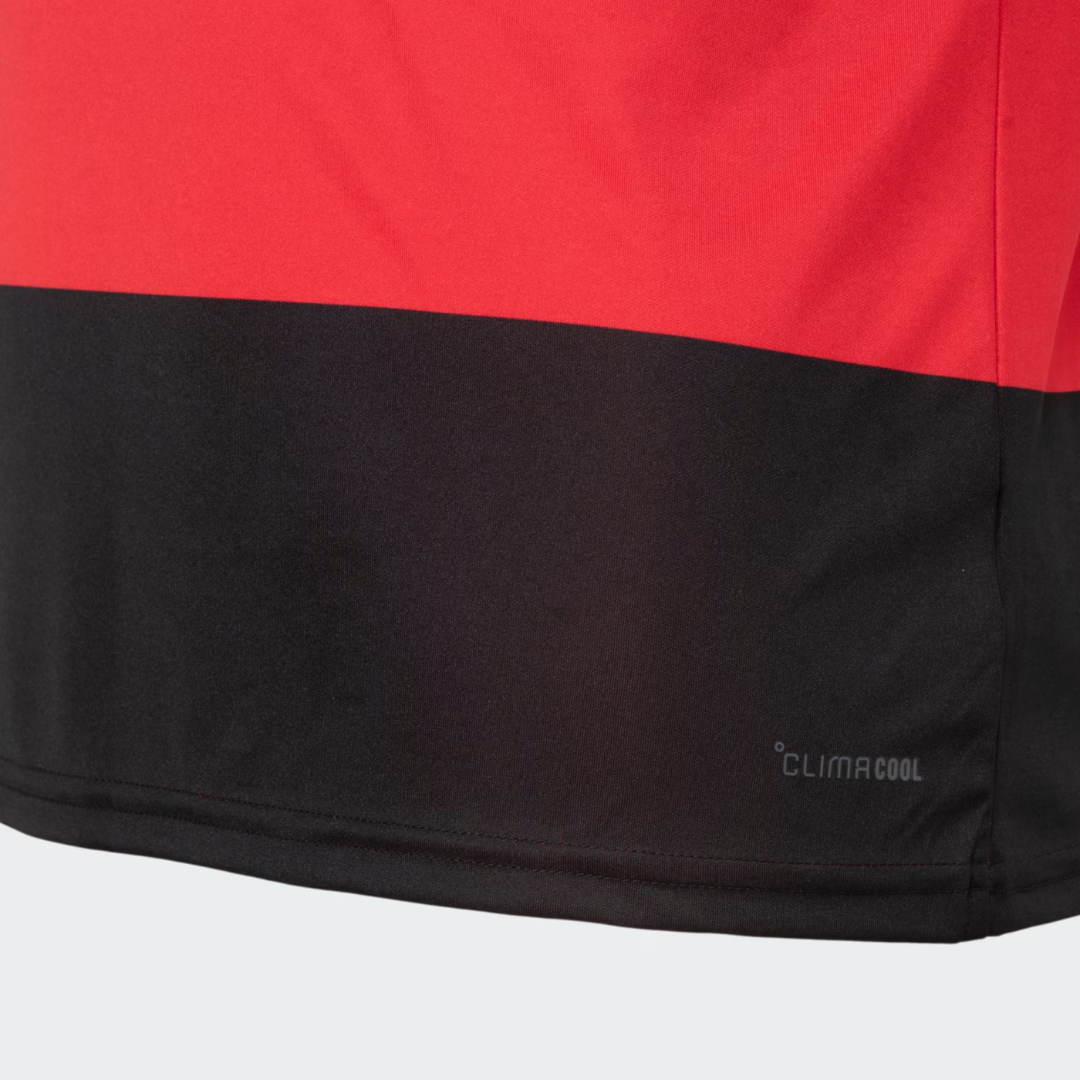 Camisa Adidas Flamengo 2026/27 Torcedor Masculino - Vermelho