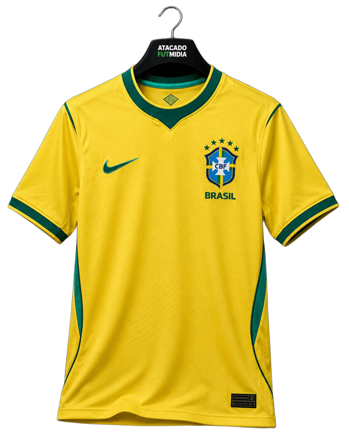 Camisa Brasil Home 26/27 Nike Masculina - Amarela