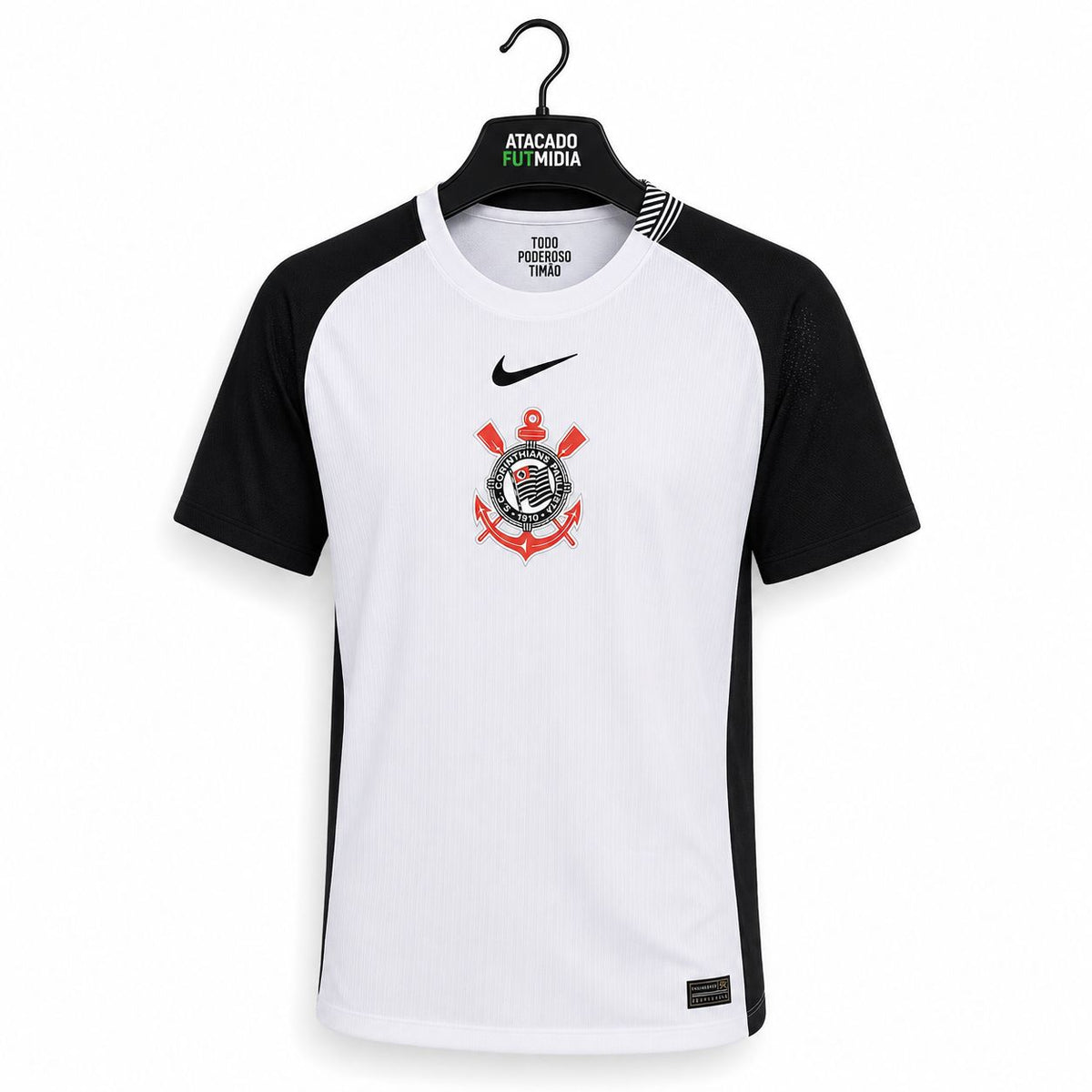 Camisa Corinthians I 2025/26 Torcedor Feminina - Branco