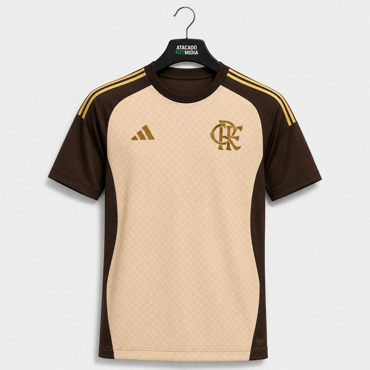 Camisa Flamengo 26/27 Treino Masculina - Bege
