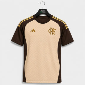 Camisa Flamengo 26/27 Treino Masculina - Bege