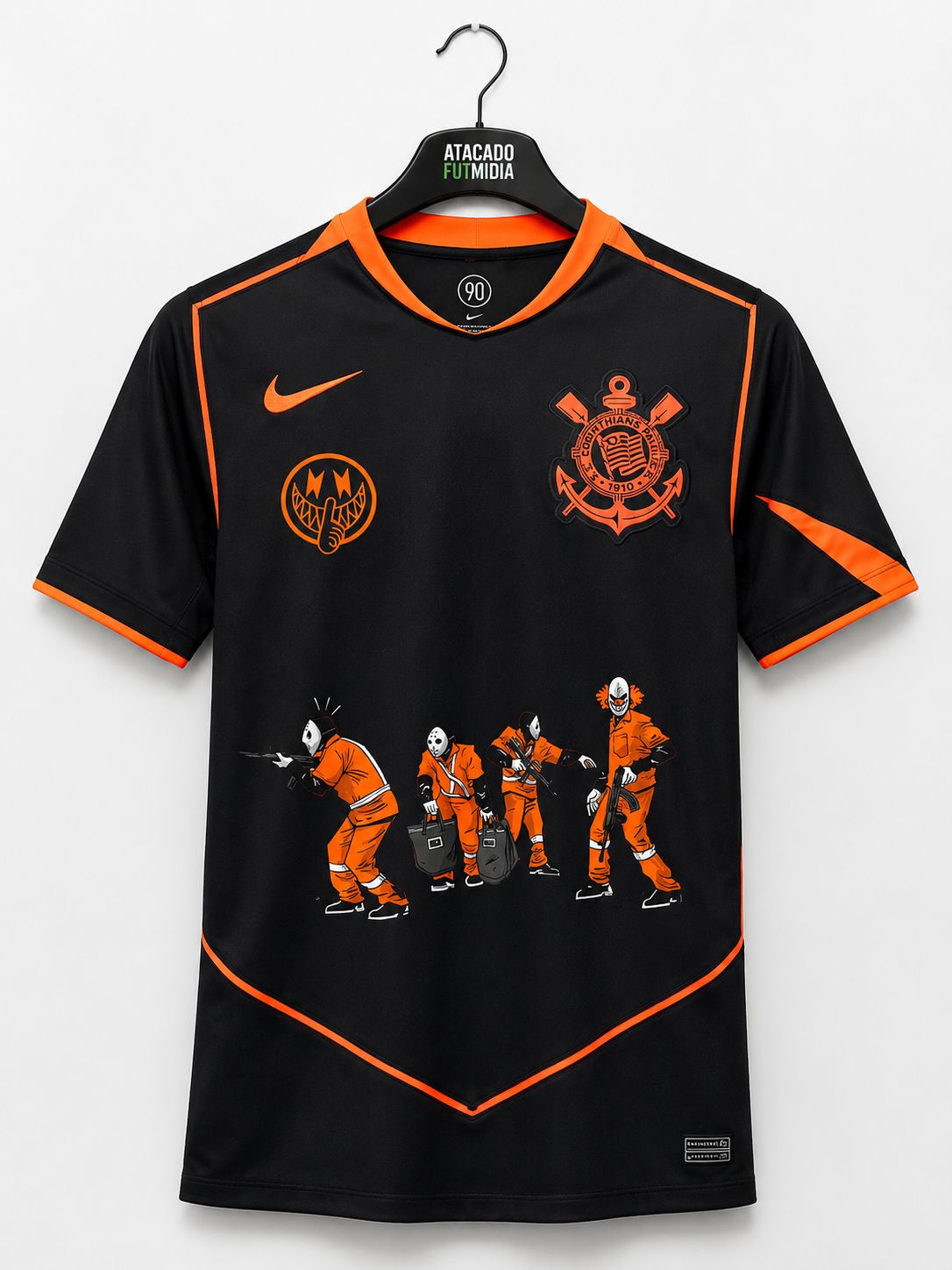 Camisa Corinthians Total 90 Irmãos Metralha - Masculina