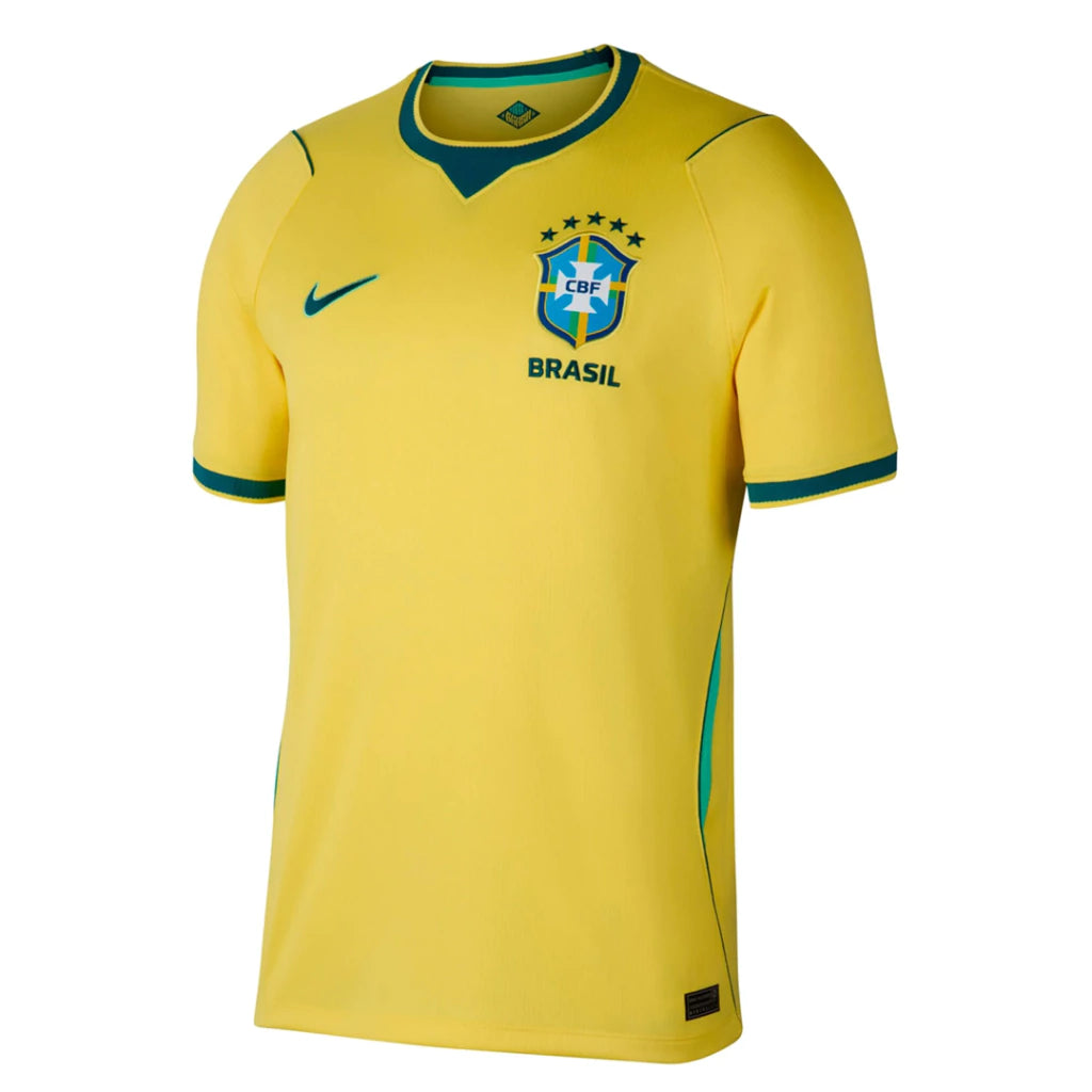 Camisa Brasil Home 26/27 Nike Masculina - Amarela