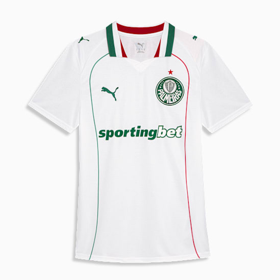 Camisas Palmeiras 2026/27 Puma Masculino - Branco