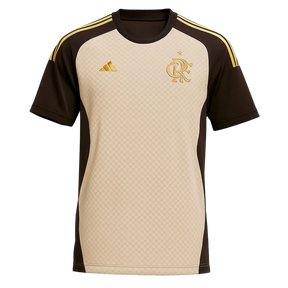 Camisa Flamengo 26/27 Treino Masculina - Bege