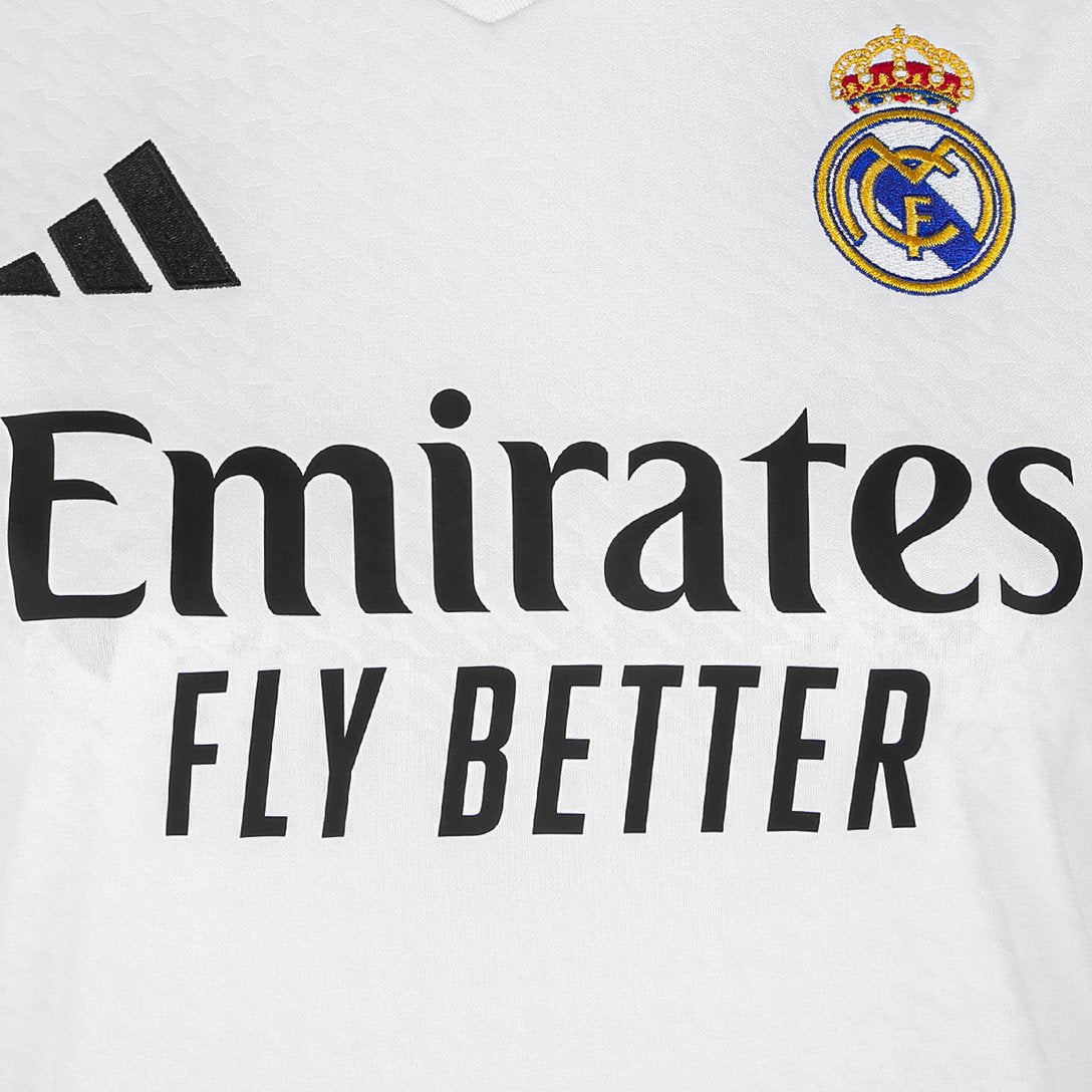 Camisa Real Madrid Home 2025 Torcedor Adidas Feminina - Branco