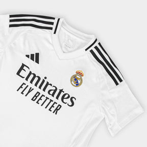 Camisa Real Madrid Home 2025 Torcedor Adidas Feminina - Branco